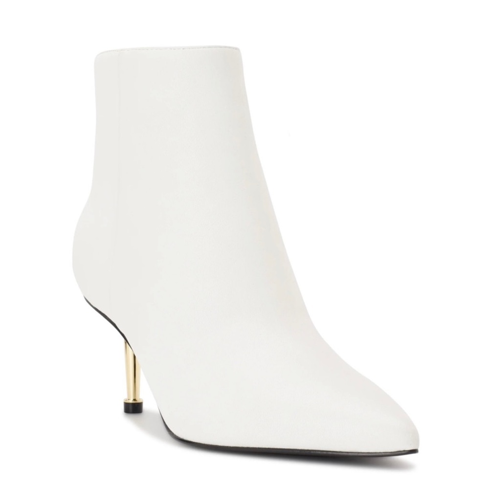 Nine West Ritaa Leather Dress Bootie - Picture 2 of 7
